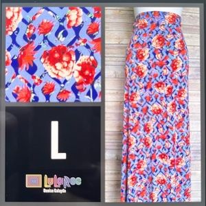 Never worn lularoe maxi skirt